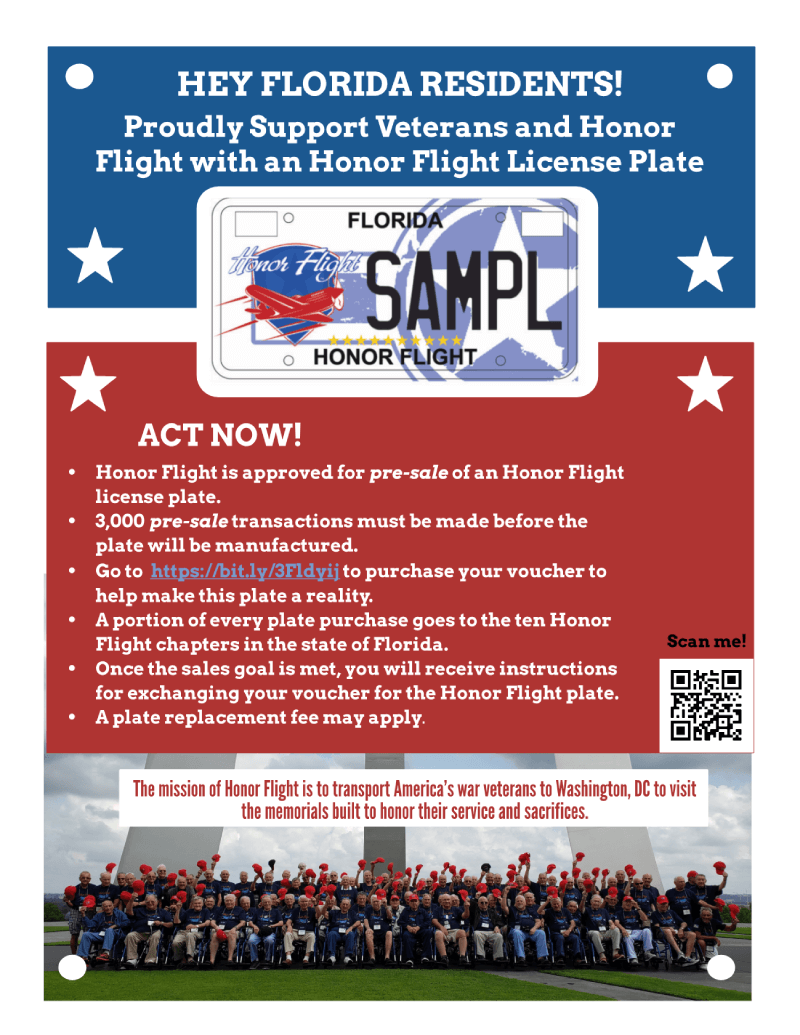 License Plate Flyer
